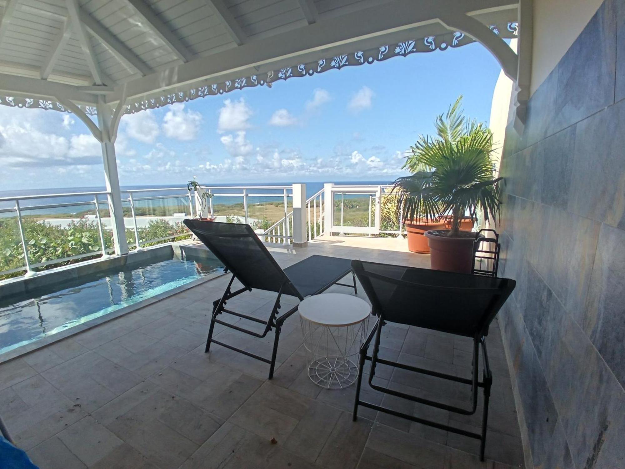 Aux Colibris Amoureux : Loft De Standing Avec Vue Mer Grand-Bourg  Экстерьер фото