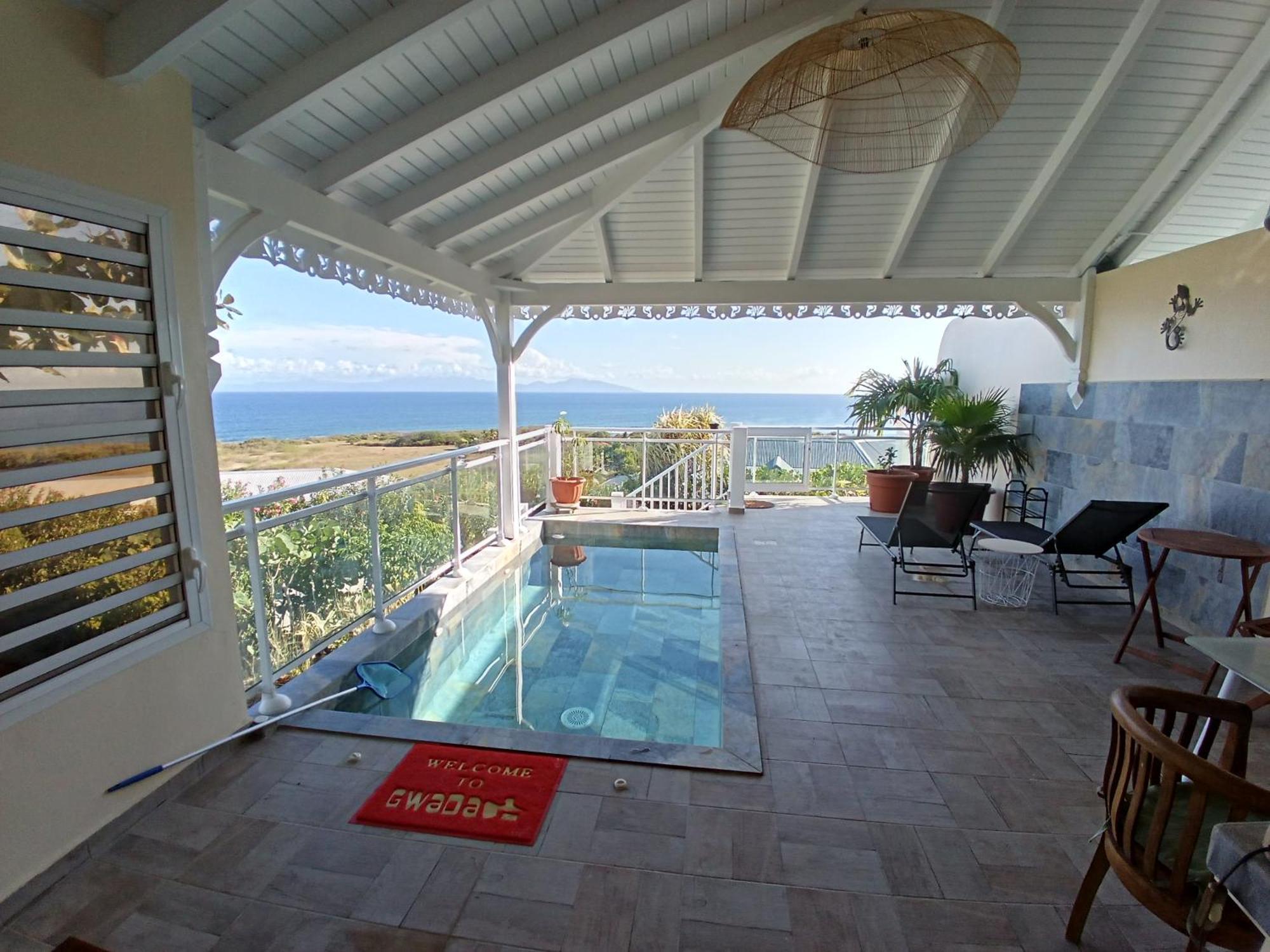 Aux Colibris Amoureux : Loft De Standing Avec Vue Mer Grand-Bourg  Экстерьер фото