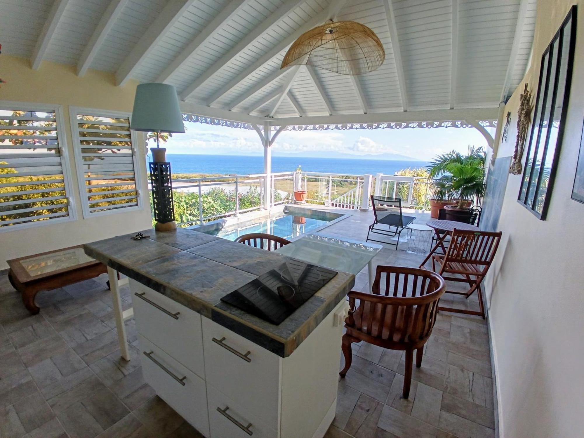 Aux Colibris Amoureux : Loft De Standing Avec Vue Mer Grand-Bourg  Экстерьер фото